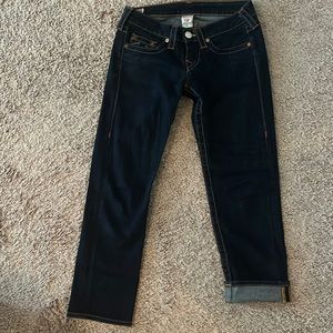 True Religion crop jeans